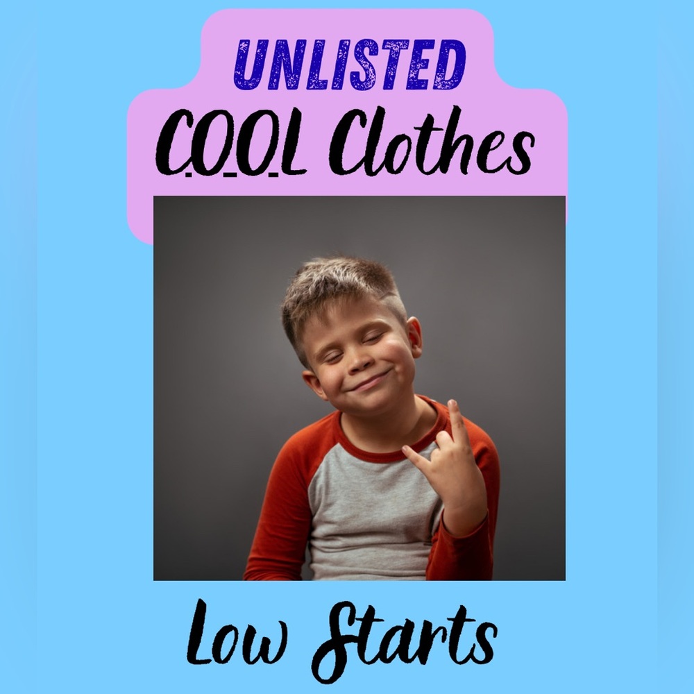 UNLISTED Clothing/Shoes. For Live Show.
